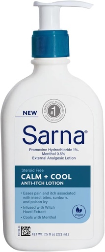 [BRSWIF34CF7BQC3I] Sarna Calm + Cool Lotion 7.5 Oz