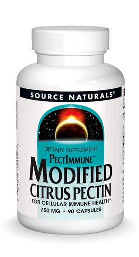 [BRSWIYQHDEGBWDTA] Source Naturals PectImmune, Modified Citrus Pectin, for Cellular Immune Health*, 750 mg - 90 Capsules