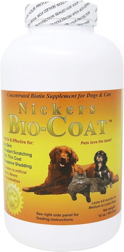 [BRSWIYT3DNYRGA3K] Bio Coat Concentrated Biotin Supplement - 16 oz