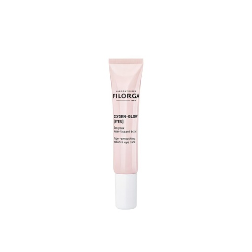 [BRSWGAQYA4HRSDT7] Filorga Oxygen-Glow Super Smoothing Eye Cream, combina ácido hialurónico y enzimas para el tratamiento diario rápido de los ojos rojos, la habilidad y los círculos oscuros, 0,5 Fl Oz (Pack de 1)