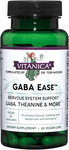 [BRSWIY3YA4PWY3TI] Vitanica, GABA Ease, Calming Support, Vegan, 60 Kapsle