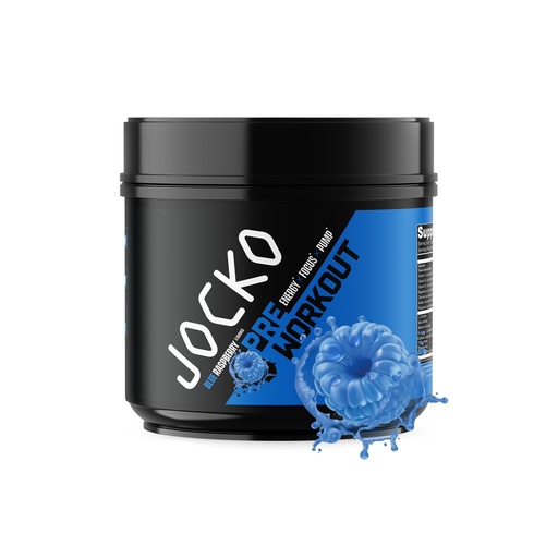 [BRSROFIPAAPAMFDU] Jocko Fuel Ultimate Pre Workout Powder - Pre-Workout Energy Powder Drink for Men & Women - High Stim Sugar-Free Nootropic Blend to Support Muscle Pump, Energy, & Recovery 200mg Caffeine Blue Raspberry