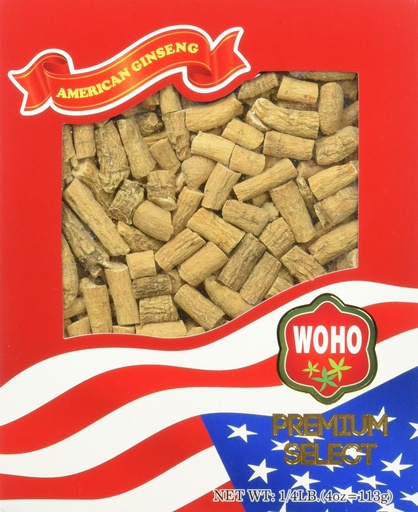 [BRSWIFYCCICGYEDO] Woho American Ginseng #122.4 Prong Medium 4oz. Box
