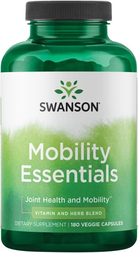 [BRSWICYCAYFGEYA5] Swanson Mobility Essentials 180 Veg Capsules