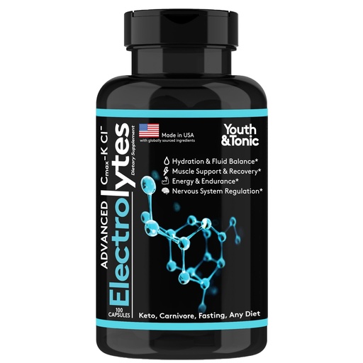 [BRSWGHD6BF6Q23DP] Complete Electrolyte Supplement Pills High Absorption | Cmax Potassium Chloride Magnesium Sodium Calcium Zinc | Boost Endurance Muscle Recovery Mental Focus | Salt Electrolytes Tablets | Keto Friendly
