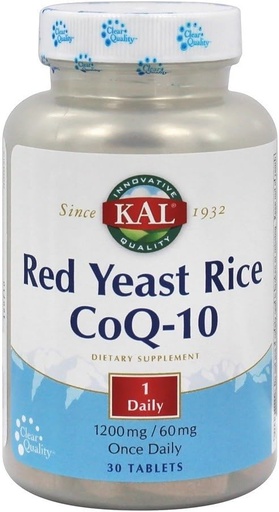 [BRSWIGT5BMCQGDDI] Red Yeast Rice CoQ10 Once Daily Kal 30 Tabs