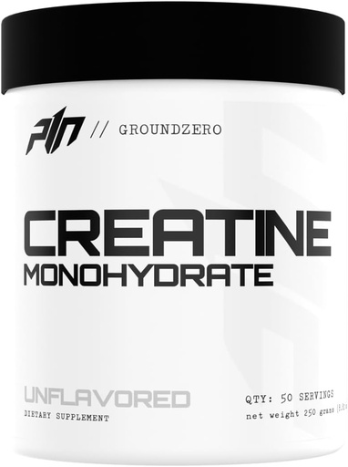 [BRSROYL4BMPRAFLU] Project #1 Creatine Monohydrate Powder – Better Gym Performance & Recovery Supplement for Men & Women - Muscle Build & Added Strength- Unflavored - 50 Servings