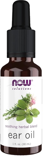 [BRSWIZTYC4IQG3TU] NOW Solutions, Ear Oil, Soothing Herbal Blend, Great on Mild Discomfort or Irritation, 1-Ounce