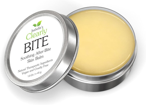 [BRSWGCYHCV7AGCT5] Isabella's Clearly BITE Soothing After Bite Anti Itch Balm | Fast Relief from Insect Bites | Natural Ointment with Aloe Vera, Peppermint, Calendula | Vegan, Cruelty Free, Made in USA