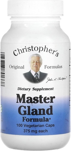 [BRSWI2QIDINRYFY3] Christopheri originaalvalemid Master Gland Formula 100 VegiCaps