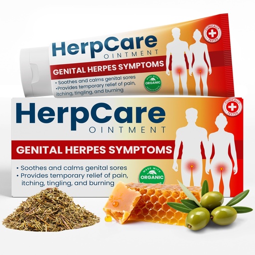 [BRSRAEIFCMJROCI7] Genital Herpes Treatment | Fast Acting HerpCare Ointment | Can be used on Cold Sore | Homoeopathic Medicine | Soothes Itching, Tingling & Burning | Relief from The Symptoms of Genital Sore
