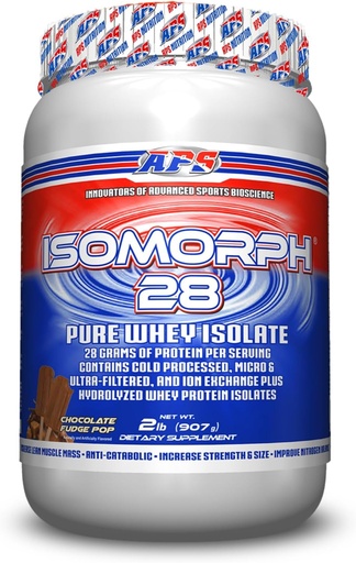 [BRSWGYYCPINAMHTJ] APS Beslenme Isomorph 28 protein Toz | Pure Whey Isolate | Cold Pressed, Ultra filtreli ve Ion Exchange Isolates | 28g Protein | 2 Pound (Chocolate Fudge Pop)