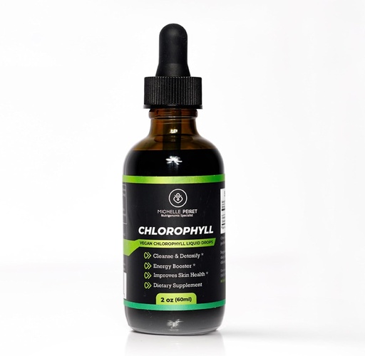 [BRSROGANOQBGCGTG] Chlorophyll Liquid Drops, Premium Quality Chlorophyll, Skin Detox and Energy Support, 2oz/60ml