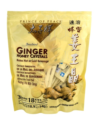 [BRSWIFDYAQGQG3TK] Prince Of Peace Ginger Honey Crystals 30 Ct