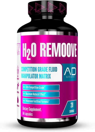 [BRSWKGQACB6BMCQ7] Project AD H2O Remoove Nutural Diuretice Water Management System, Contains a Potassium-Sparing Formula Designed To Promote a Drier, Leaner And More Vascular Looking Physique (28 Servings)
