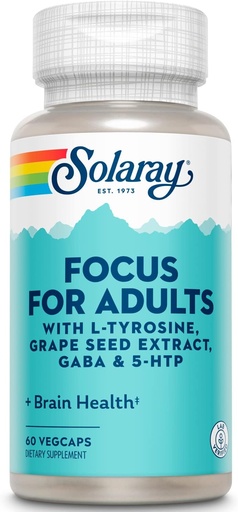 [BRSWIYTYO4HB4E3K] SOLARAY - Focus pels adults 60 Capules