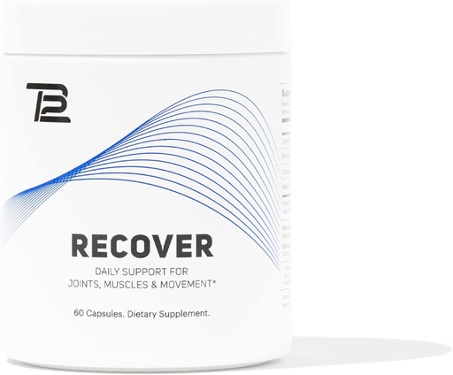 [BRSRMFL7A56QI3LH] TB12 Recover - Premium Natural Recovery Supplement with Tart Cherry, Egg Membrane, Curcumin, and Boswellia to Support Muscle Recovery, and Joint Mobility