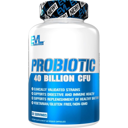 [BRSWGED7OQOQ2DTG] Multi-Strain Probiotic Capsules - Probiotic Nutritional Supplement with 40 Billion CFU of Lactobacillus Acidophilus Bacillus and Bifidobacterium Strains per High Potency Serving (30 Servings)