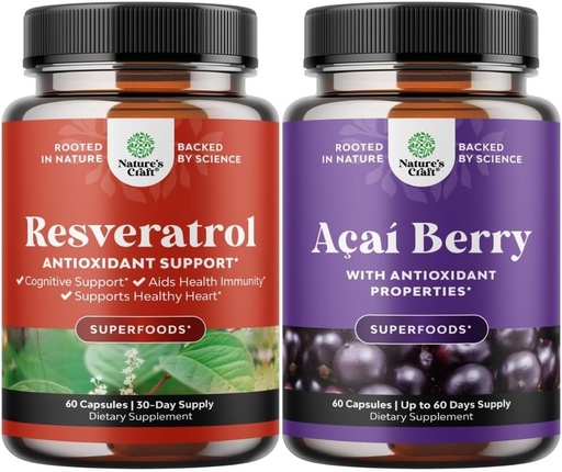 [BRSROY35DEBRMGTV] รวมของ reseveratrol Capsuls กับ AMPK Active Acctive for Matabolism Boost & cellular efficial and Acai Berry antoxident for Memun System and Codification