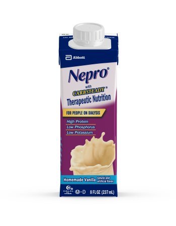 [BRSWIEDQAEMWE2TG] NEPRO CARB STEADY HOMEMADE VANILLA 8 OZ CONTAINERS