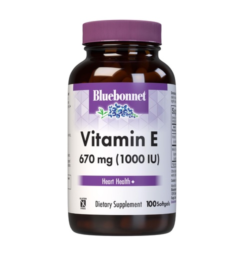 [BRSWIYY3BZYGKEIV] Bluebonnet Vitamin E 1000 IU Mixed Softgels, 100 Count