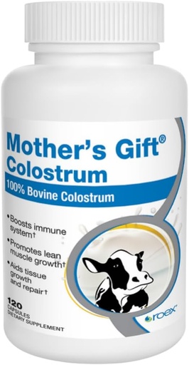 [BRSWIZT7BMFBSDLY] Roex 어머니의 Colostrum 캡슐, 120 조사