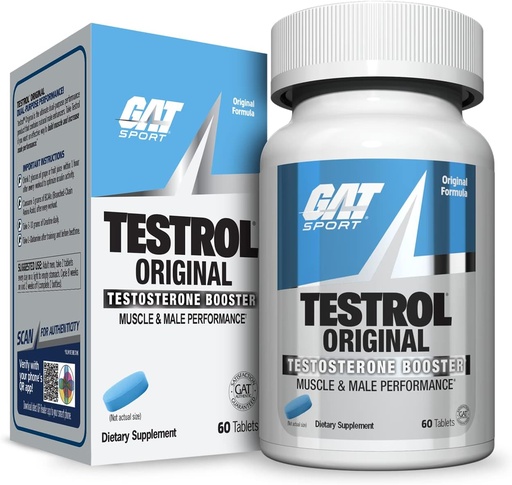 [BRSWIHIQOUABKCLE] GAT Sport Testrol Booster teste original □ Desempenho masculino, Vitalidade, Tribulus, Zinco, Magnésio 60 Cápsulas