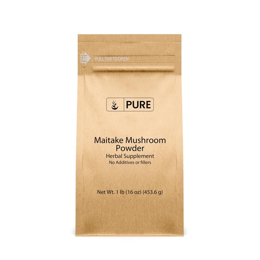 [BRSWYAT4OEIBEAIU] Pure Original Ingredients Maitake Mushroom Powder (1lb) Hen-of-The-Woods, Non-GMO, Lab-Verified.