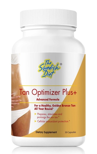 [BRSROCACO57QA23D] Tan Optimizer Plus+ – Sugar-Free Tanning & Skin Health Supplement with Beta Carotene, L-Tyrosine, Collagen & Antioxidants for Radiant Skin & Immune Support – 30 Capsules