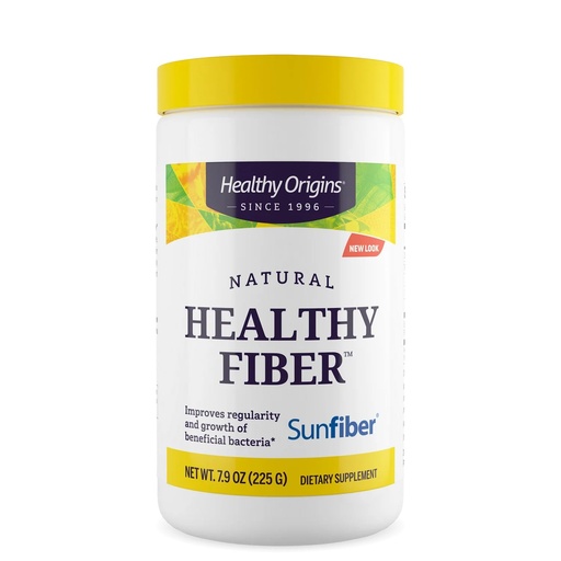 [BRSWIAQPDMMRM2QV] Healthy Origins Healthy Fiber Powder 7.9 oz (225g) - Featuring Sunfiber Partially Hydrolyzed Guar Gum (PHGG) - Supports Digestive Regularity, Intestinal Health & Prebiotic Care