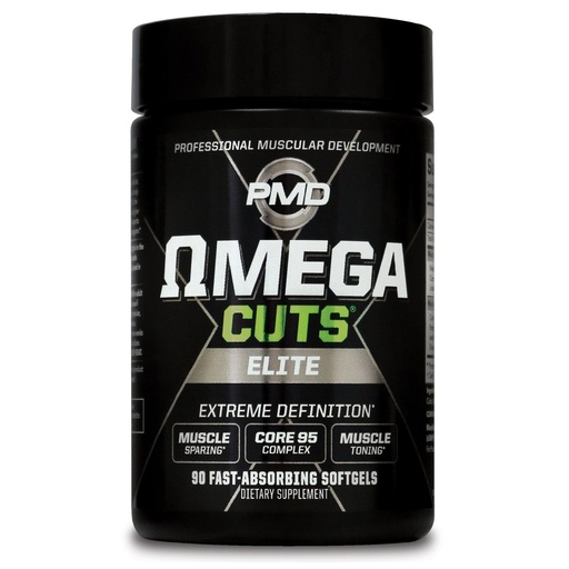 [BRSWIGYNOQPQO3IZ] PMD Sports Omega Cuts Elite Fat Loss-Muscle Defining Formula - Omega Fatty Acids, MCT's and CLA for Muscle Definition and Maintenance - Keto Friendly for Women and Men - Stimulant Free (90 Softgels)