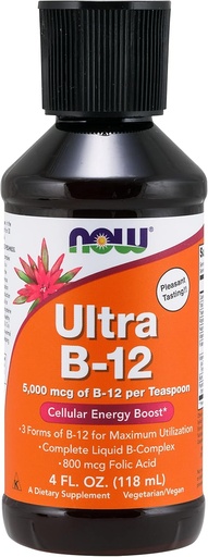 [BRSWKEADB4IRCC3I] Now Foods Ultra B-12 - 4 oz. ( 2 pack )