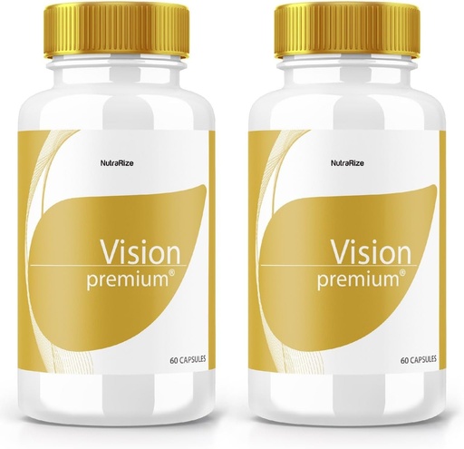 [BRSROBT6B4CB6235] (2 Pack) Vision Premium, Premium Eye Support Supplement, Vision Premium to Improve Concentration and Focus, Vision Premium All-Natural Pills for Healthy Eyes, VisionPremium Reviews (120 Capsules)