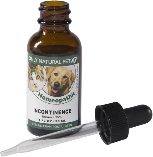 [BRSWIF3RAQAA2HTU] Only Natural Pet Incontinence Homeopathic Remedy - Bladder Support and Urine Control Supplement