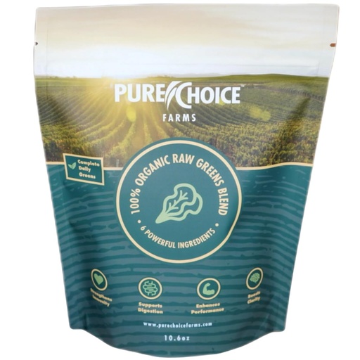 [BRSROZIBB4HGO33X] Organic Greens Superfood Powder, USA Grown - Kale, Wheatgrass, Broccoli, Astragalus, Spirulina, & Chlorella, USA Grown (10.6 oz, 1 Month Supply)