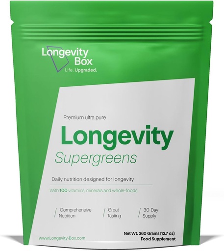 [BRSROZD3OUBGC3LU] Ultimate 100 Ingredient Super Greens Powder | 300g 30 Servings of Superfoods Powder Vitamin & Mineral Rich Formula | Vegan & Vegetarian Friendly | Best Value