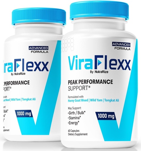 [BRSRAZD3CEHA2H3J] (2 Pack) ViraFlexx for Men, Pro Capsules, Male Performance Support 500mg, All Natural Dietary Supplement to Support Overall Health, Reviews (120 Capsules)