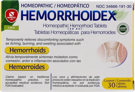 [BRSRAYAQORYGCDQ2] HEMORRHOIDEX Tablets
