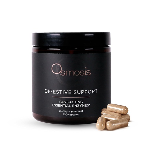 [BRSWKFQYOMHRGDTO] OSMOSIS Skincare Digestive Support Enzyme Supplement, 100 Count