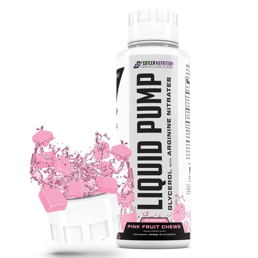 [BRSRAA3QAUHGCAYZ] Liquid Pump - Glycerol and Arginine Nitrates for optimized pump pre-workout liquid caffeine free non stim pre-workout for energy and performance and nictic oxide booster | Pink Fruit Chews flavor