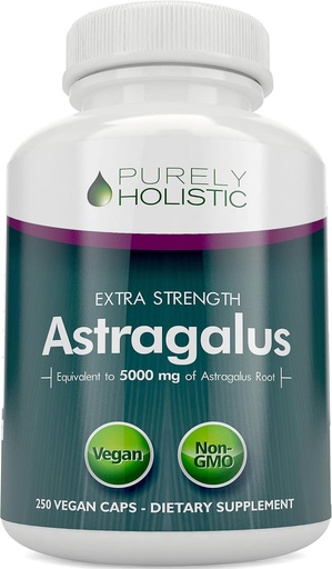 [BRSROZA5AR7AIADL] Capsule Astragalus 5000 mg - 250 capsule, 8+ lună de aprovizionare - Rezistenţă superioară extract de rădăcină Astragalus 20:1 - ne OMG, vegetarian şi Vegan prietenos - susţine sistemul imunitar şi cardiovascular