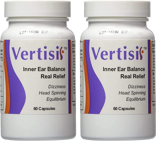 [BRSWKZT3AUGBU3LO] Eradicate Vertigo With Vertisil Guaranteed, 60 capsules(Pack of 2) …