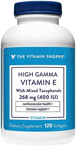 [BRSWIYTYO4HGGH32] Visoka gama vitamin E - podpira Imunsko in kardiovaskularno zdravje - 400 i.e. (120 kapsul)