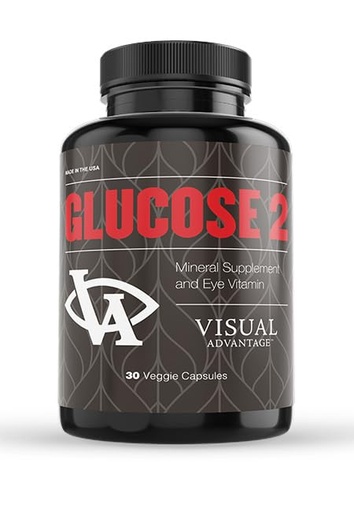 [BRSWKHQQDF5GEEL7] Visual Advantage Glucose II Eye Supplement - 1 Month Supply - AREDS 2 Formula with Vitamin D, C, E - Lutein & Zeaxanthin - Antioxidant Blend for Adults 50+