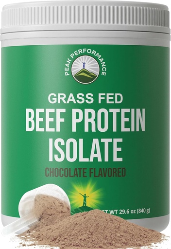 [BRSRAEA7C4JQM23O] Порошок белка говядины - Lactose Free Great Tasting Beef Protein Isolate. Полное дополнение для животных на основе немолочного палео-карнивора для основного мышечного здания. Нет Сыворотки. Шоколадный аромат