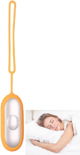 [BRSW2FAQAEHRS3L4] Sleep Aid Instrument - Hand Held Ergonomic Sleep Assistant Machine for Improve Sleep, Bright Yellow
