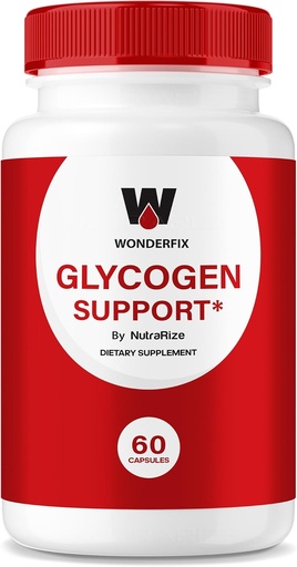 [BRSROCARB4FAEE3X] Wonderfix Glycogen Support Capsules - Official Wonderfix Glycogen to Maintain Stable Healthy Levels, Glycogen Support Advanced Blood Dietary Supplement, Wonder Fix Formula Reviews (60 Capsules)
