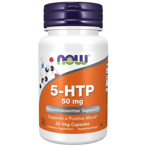 [BRSWIZYZOMNQ22AV] Now Foods 5 - Htp 50 Mg Neurotransmitter Support Capsules - 30 Veg Capsules