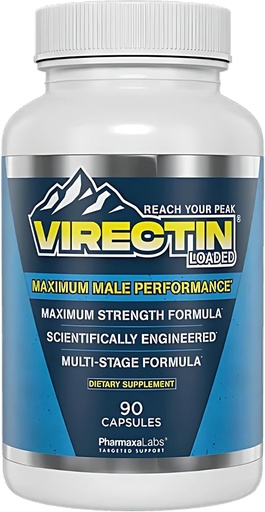 [BRSW2HYYDIJQ4YI7] Virectin Loaded Dietary Supplement (90 Cap) 1 Pack