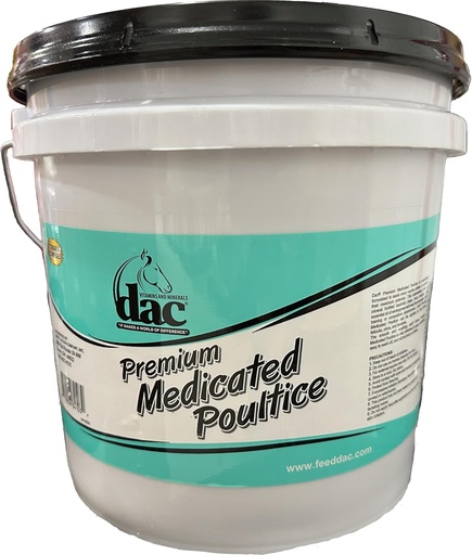 [BRSROBQHO57QE3YV] dac Vitamins and Minerals DAC Premium Medicated Poultice - 23lbs, White
